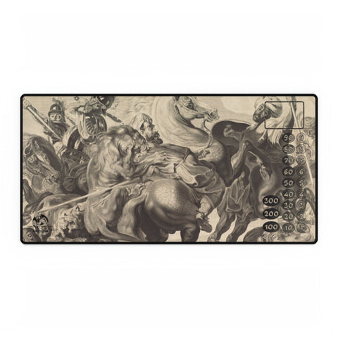 A Lion Hunt - Gaming Mat