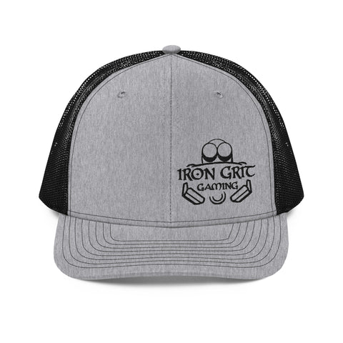 Construct Logo Trucker Cap - Grey/Black